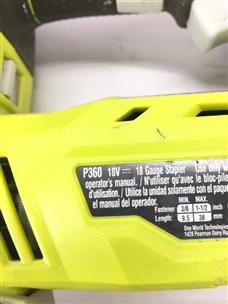 Ryobi discount p360 manual